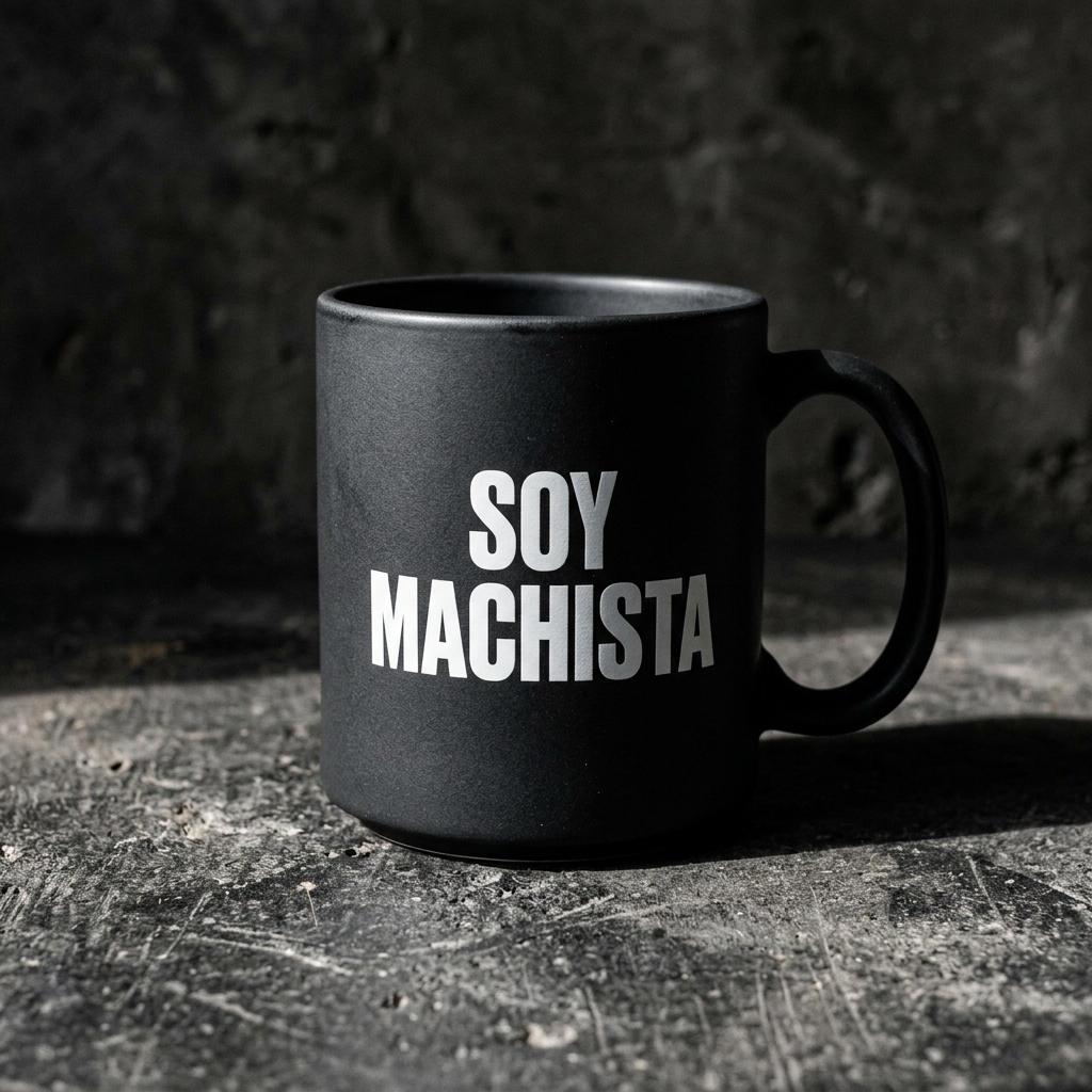 SOY MACHISTA / BRUTALIST MUG